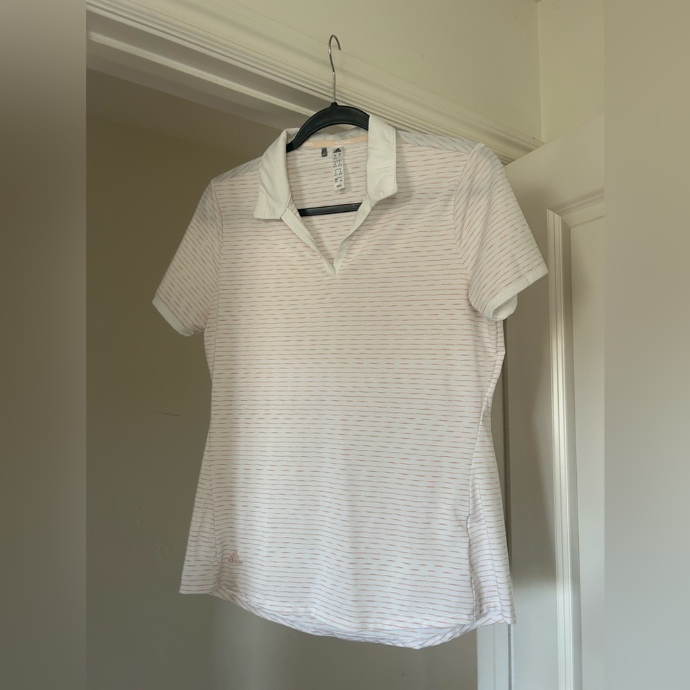 Women adidas golf polo medium